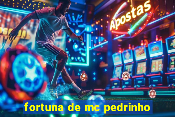 fortuna de mc pedrinho